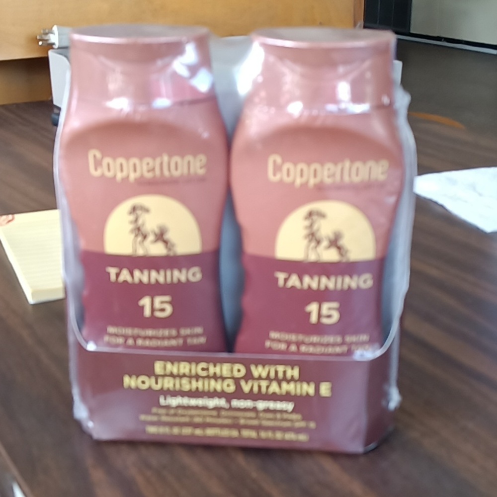 Coppertone tanning